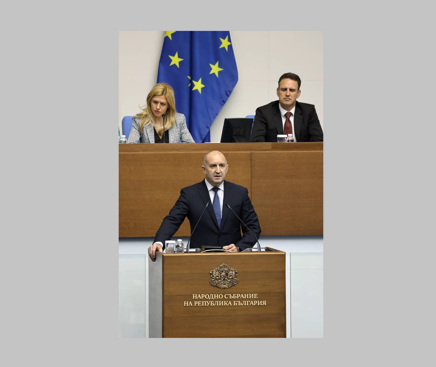 Румен Радев в НС